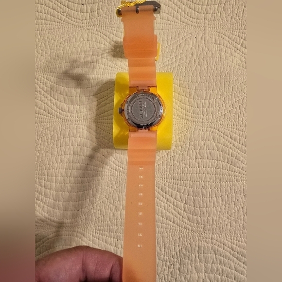 NWT Invicta Ladies Pro Diver Anatomic Watch, Pink Silicon Strap main image 7